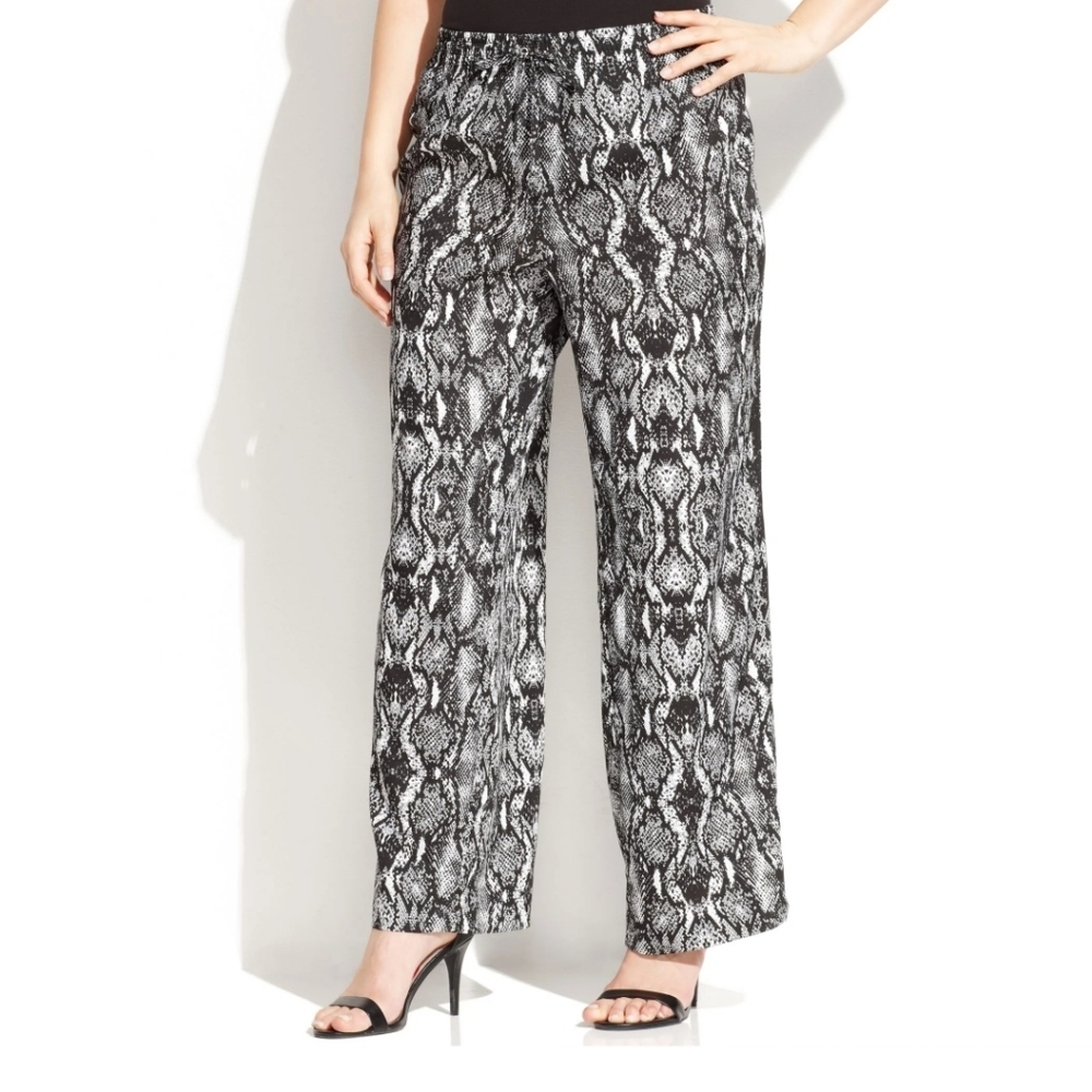 Calvin Klein Snake Print Pants